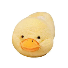 Cute Cartoon Duck Plush Slippers for Women – Warm Indoor Cotton Wrap-Toe Winter Home Shoes